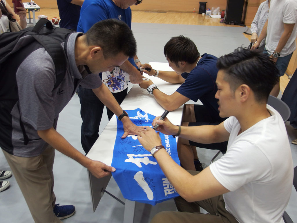 茨城ロボッツ CLUB ROBOTS TIP-OFFパーティー